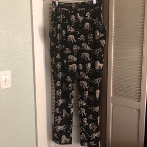 Vintage Slouchy Tiger Pants